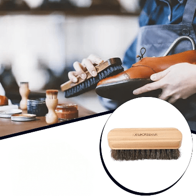 Brosse de Nettoyage - LeatherCare™ - Beige