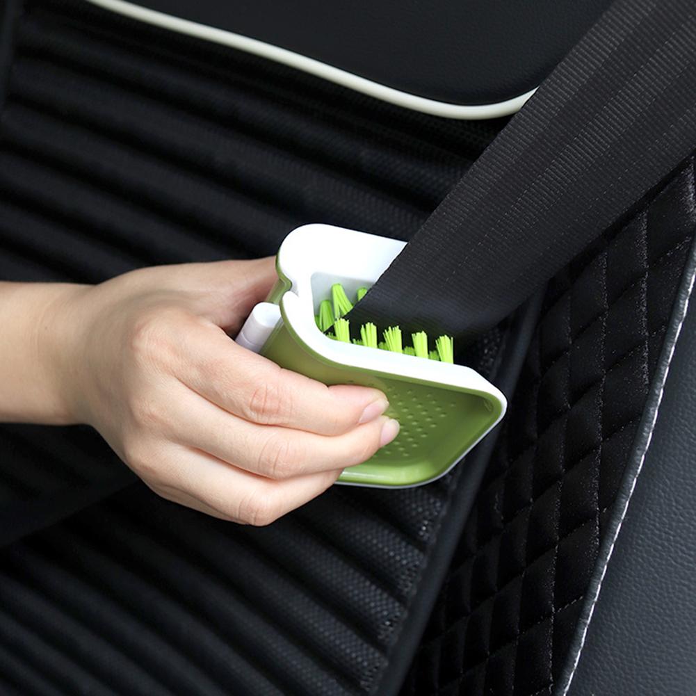 Brosse Nettoyage Voiture - CarSeatBeltBrush™ - Vert