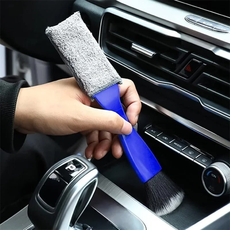 Brosse Nettoyage Voiture - CarSoftBrush™ - Bleu